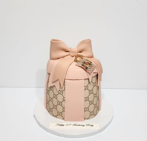 Gucci themed cake