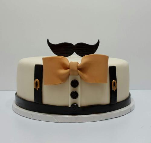 Tuxedo cake