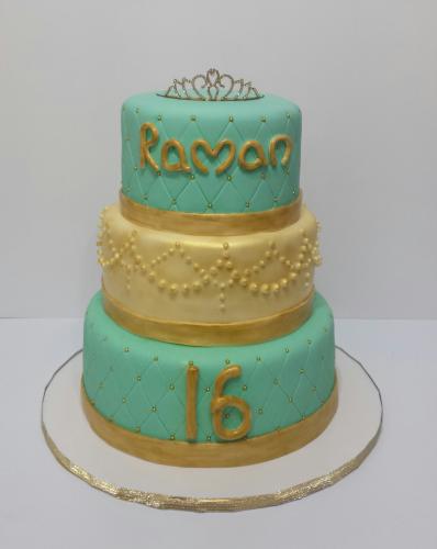 Sweet 16th cake