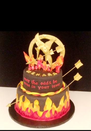 Hunger game cake