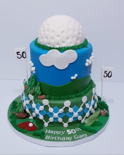 Golf cake