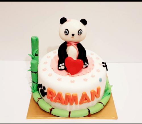 Panda cake