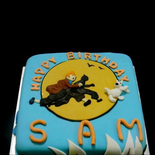 Tin Tin cake